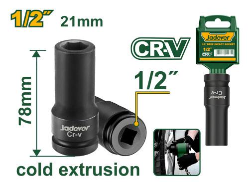 Douille à choc profonde 1/2" - image 1