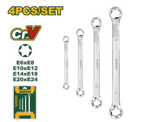 Ensemble De Clés À Ergot En Étoile De 4 Pièces