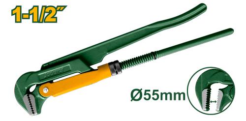 Clé à tube suédoise robuste à 90 °