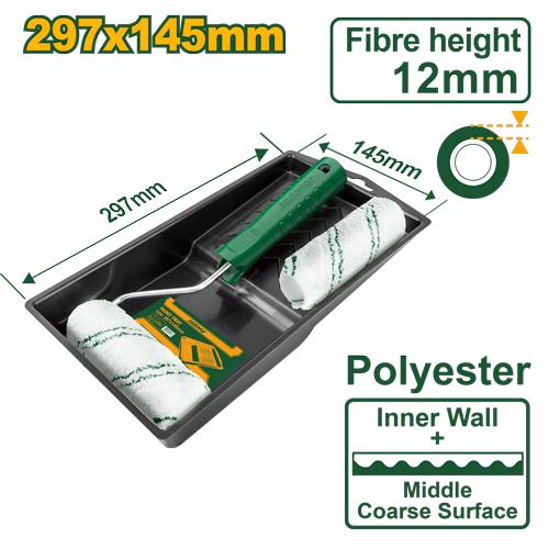 Ensemble de brosses cyrlindrique 4 en 1 - image 1